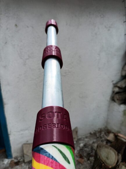JUST SOLD! "Psychadelic Swirls (SOTA) Slide Didgeridoo JUST SOLD! - Image 4