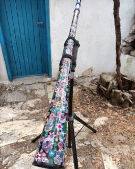 JUST SOLD! "Skulls Pattern" (SOTA) Slide Didgeridoo JUST SOLD!
