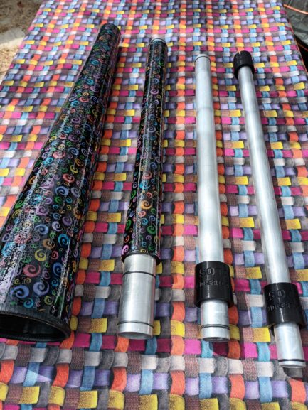 "Black Swirls Pattern" (SOTA) Slide Didgeridoo - Image 5